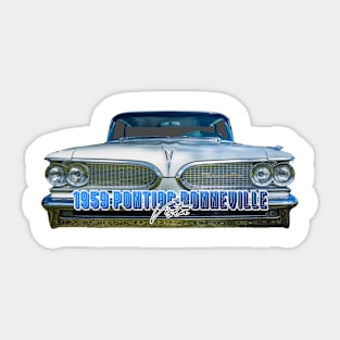 1959 Pontiac Bonneville Vista Sticker